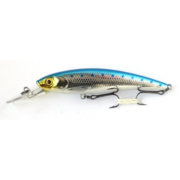 Воблер на хижу рибу, EOS Flash Minnow F, 85мм, вага 9,0гр, заглиблення 1,5-2,5м, колір №087
